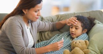 mother-caring-for-a-sick-child