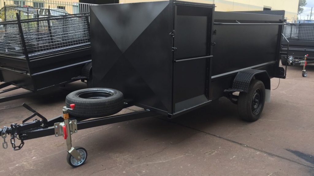 Open & enclosed mower trailer