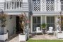 outdoor area styled by Hamptons