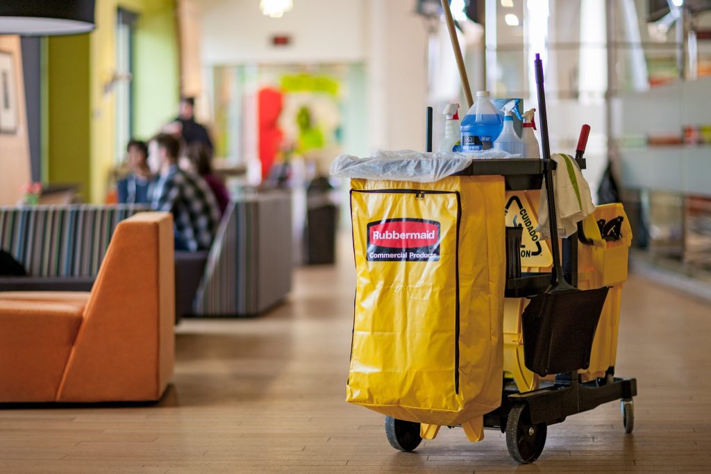 cleaning cart