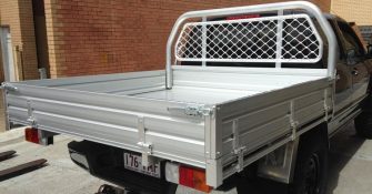 single cab tray on the ute