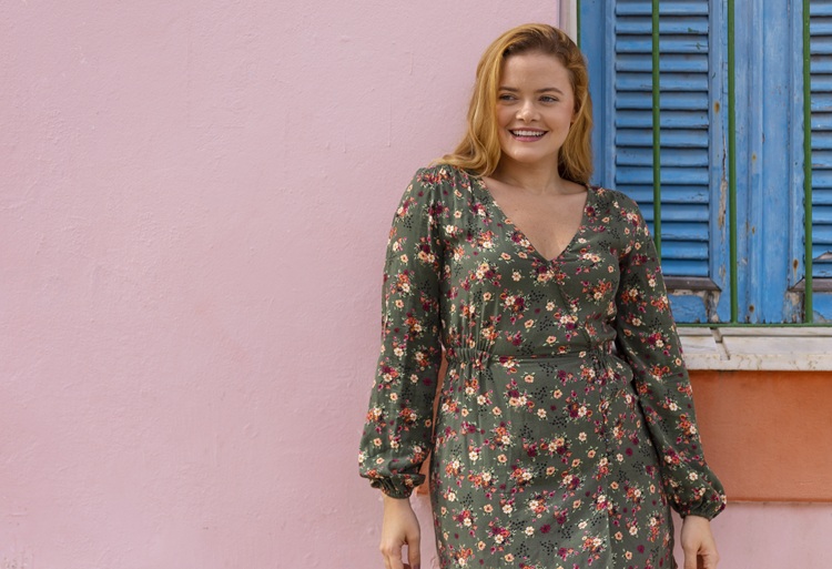 woman wearing sundress