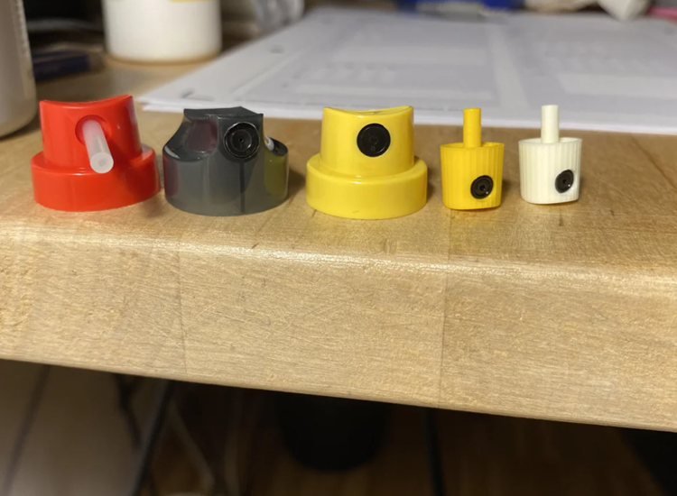 spray caps